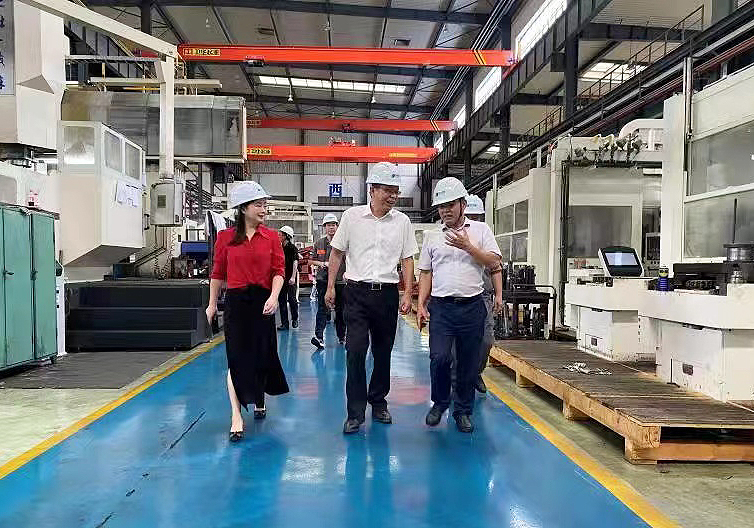 湖州市政協副主席羅安生赴申達公司調研