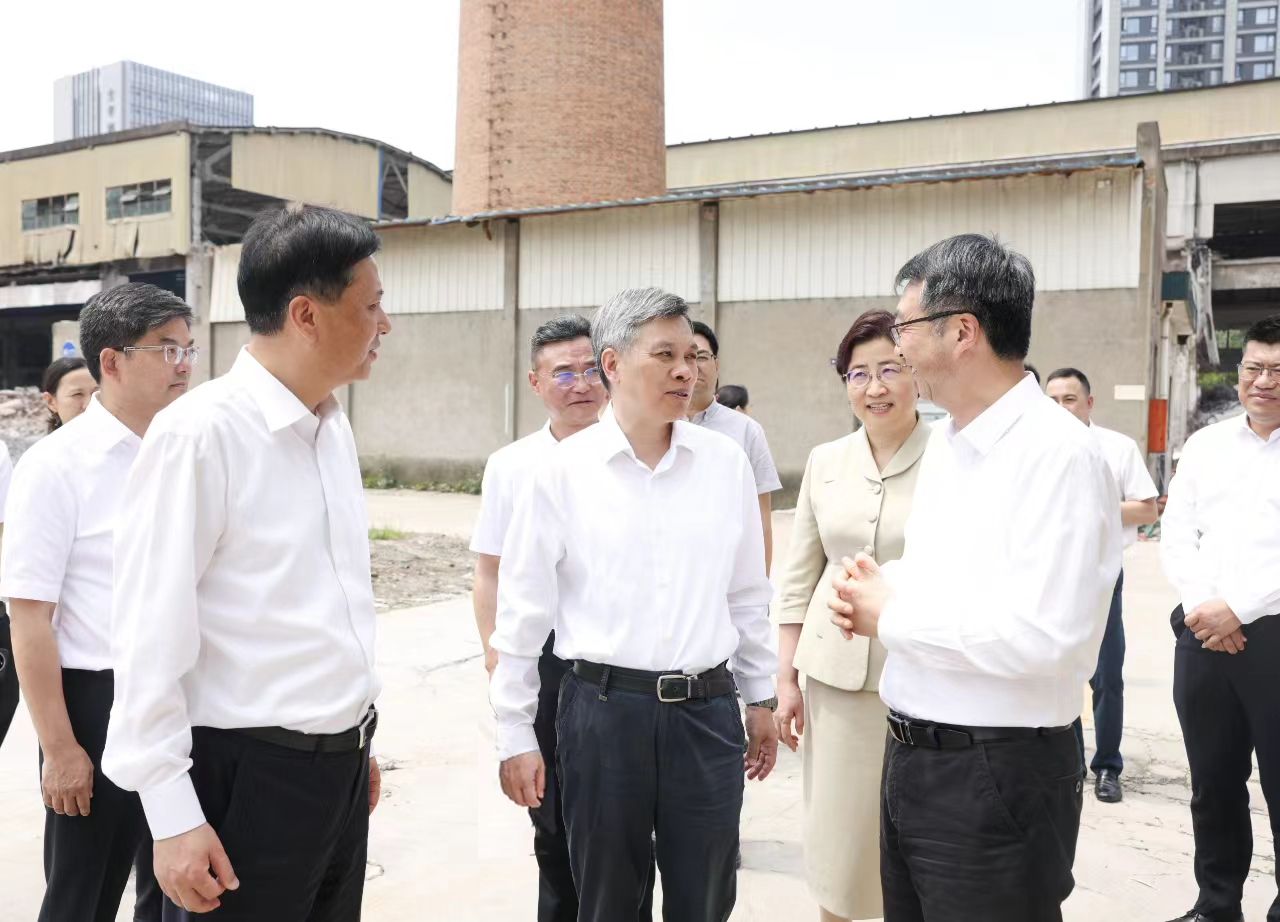 劉捷調研省二輕集團浙江省船舶研發智造產業園建設